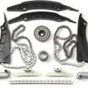 11317567500 Timing Chain Kit Camshaft Sprocket Fits for 550 650 750 X5 X6 ALPINA B7 N63B V8 Engine Timing Chain Parts Replace OE 11317567503S1 11317567500S1 11147574373 11317567503