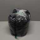 Adyrescia Chunky Knit Blanket Throw | 100% Hand Knit with Jumbo Chenille Yarn (40"x50", Raven Black)