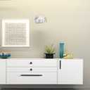 10 Pack 7 1/2 Inch 192 mm Bar Cabinet Pulls Black Knurled Handles for Matte Black Drawer Pulls Cupboard Aluminum Handles Cabinet pull0820 (7 1/2 Inch, Set of 10, Black)