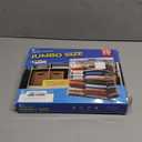 20 Gallon Heavy Duty Jumbo Storage Bags with Handle  24" x 34" Resealable Zipper Top, Oversized Storage Solution for Clothes, Food, Pillow, Bedding, Household, BPA-Free, Pack of 5, 6 Mil Thick