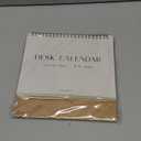 Small Desk Calendar 2024-2026, Jokotha Standing Flip Calendar, September 2025 to December 2026, 16 Month Desktop Calendar with Stickers & Minimalist Design, 8"x6"