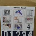 4FT Marquee Light Up Numbers, Black Giant Marquee Number 9, Pre-Cut Foam Board Set Can Be Used for Birthdays,Weddings,Party Anniversaries