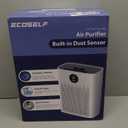 Air Purifiers for Home Large Room, Cover Up to 2400 Ft with True HEPA Filter, Smart Mode, PM2.5 Air Quality Display, 22dB Sleep Mode, Aromatherapy with 2X-Purification & 360Air Outlet, HAP603, White