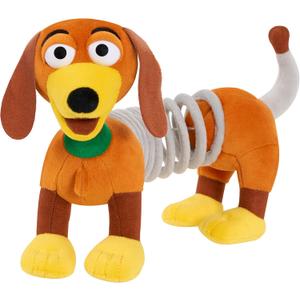 Disney and Pixar Toy Story 16,5 cm Slinky Dog Plush Stuffed Animal, Kids Toys for Ages 18 Month by Just Play