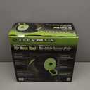 Flexzilla Retractable Enclosed Plastic Air Hose Reel, 3/8 in. x 50 ft., Heavy Duty, Lightweight, Hybrid, ZillaGreen - L8250FZ