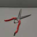 1PCS Multifunctional Stainless Steel Sheep Shears Hand Pruner, Powerful Spring Garden ShearsWool Shears Manual Cow Wool Scissors Supplies Tool Pet