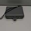 Plano Compact Side by Side Tackle Box,Gray/Clear