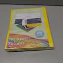 25Pcs Yollow Folders with Pockets-2 Pocket Folders for Documents,Cute Paper for Filing Cabinet,School,Office,Resume Portfolio (Yellow)