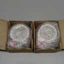 2 Pcs Mr.Christmas Santa Mugs Christmas Holidays Santa Claus Mugs Set Bulk Ceramic Vintage Camping Coffee Tea Cups for Couples Christmas Red and White Gifts Party Supplies (White,10 oz)