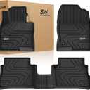 3W Floor Mats Fit 2017-2025 Mazda CX-5, Heavy-Duty TPE All-Weather