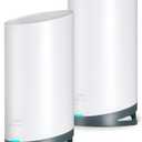 ARRIS Surfboard mAX Tri-Band Mesh System WC4S | AC3800 Wi-Fi Speed up to 3.8 Gbps | Coverage 5,500 sq ft | 1.7 Gbps Backhaul | Two 1 Gbps Ports per Node | Alexa Support | Pack of 2