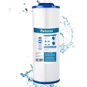 Hot Tub Filter Compatible with Unicel 4CH-949, Pleatco PWW50L, Filbur FC-0172, SD-01143, 817-4050, Rising Dragon 50, Easy to Clean and Reuse, Advanced Spa Filter with Long Life