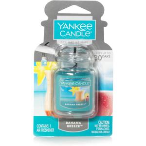 Yankee Candle Car Jar Ultimate, Bahama Breeze, 0.96 OZ (Pack of 1)