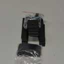 Non Slip Mattress Gaskets, Mattress Holder in Place Gripper for Metal Bed Frame, Keep Mattress from Sliding Gripper, Adjustable, 6 PCS, Black