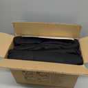 Road Comforts Car Seat Covers Full Set, Front and Split Rear Bench Seat Cover for Car, Universal Cloth Seat Protectors for SUV, Sedan, Van, Automotive Interior Covers Set, Airbag Compatible, Black