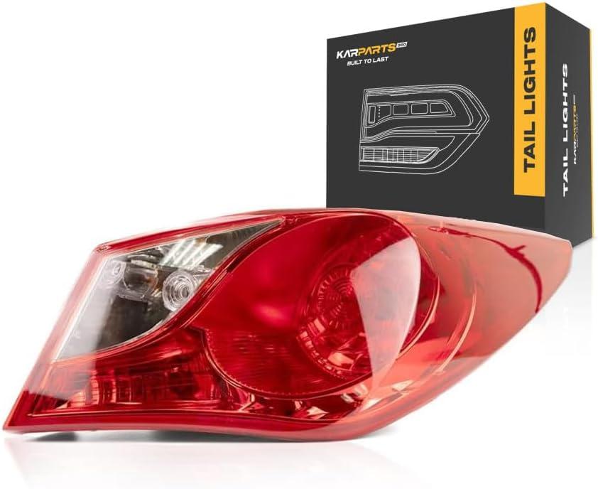 For Hyundai Sonata Tail Light 2011 2012 2013 2014 Passenger Side | Outer | DOT Certified HY2805116 | 92402-3Q000