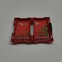 Milwaukee 48-89-4630 Kit TiN Shockwave (15-Piece Titanium)