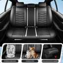 Car Seat Covers for Jeep Wrangler 2010-2025 2026 Black