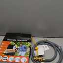 GasSaf 6 FT 1/2" ID Natural Gas Hose with Quick Connect Fitting, Natural Gas Conversion Kit for Gas Grill, Generator, Patio Heater and More - CSA Certified