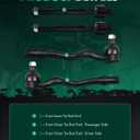 SCITOO 4pcs Front Suspension Kit Inner Outer Tie Rod End Fit 1999-2000 For Bmw 328I 2001-2005 For Bmw 330I 320I 325I