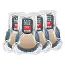 DOVE MEN + CARE Shower Tool 4 Count For Stronger, HealthyFeeling Skin Active Clean Scrubs and Exfoliates for a Deeper Clean With Body Wash