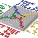 Mattel Games Blokus XL Board Games for Family Night, Brain Games for 2 to 4 Players, Oversized Board and Pieces