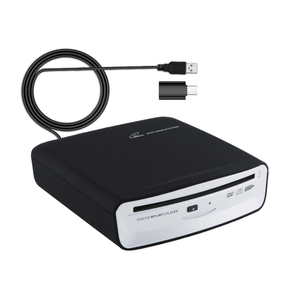 OAUW USB External Car Universal CD Player USB Connection Portable CD Player for Car Android Navigation/TV/MacBook pro/Laptops Desktops with Plug and Play