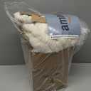 Waterproof Dog Blanket for Large Dogs - Reversible Washable Pet Blanket, Soft Sherpa Fleece Furniture Protector, Cat Throw Bed Couch, Cream,50"x60"