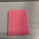 JETech Case for iPad (A16) 11th Generation 11 Inch 2025 / iPad 10th Generation 10.9 Inch 2022, Slim Smart Cover with Hard PC Translucent Back, Supports Touch ID, Auto Wake/Sleep (Pink)