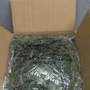 2PCS 6FT Christmas Cedar Garland with 160 Pine Tips, Realistic Faux Garland Artificial Greenery for Fireplace, Table, Wall, Indoor, Outdoor Holiday Home Decorations