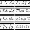 Teacher Created Resources Black and White Cursive Mini Bulletin Board (TCR6983)