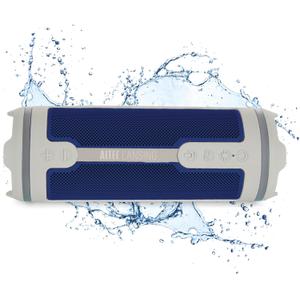Altec Lansing HydraMOTION 2.0 Wireless Bluetooth Speaker, 16H Battery, RGB Lights, USB-C Quick Charge, IP67 Rated Waterproof Bluetooth, Mountable Speaker, Voice Assistant