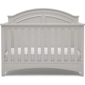 Delta Children Perry 6-in-1 Convertible Crib - Greenguard Gold Certified, Moonstruck Grey