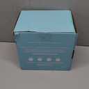 Cobbe Waterfall Bathroom Faucets 3 Hole, Matte Black Bathroom Sink Faucet Square 4 Inch Centerset with Pop-Up Drain, 2 Handle and 2 Supply Hoses, Lead-Free Stainless Steel for Vanity Sink Rv