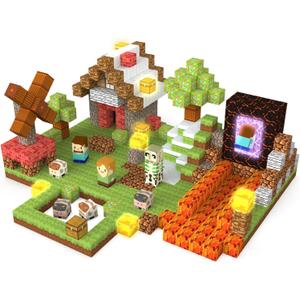 Magnetic Blocks Building Toys Set, Magnetic Building Blocks Kit Magnet Cubes for Boys Girls Ages 3-8, STEM Sensory Construction Toys for Kids Birthday Christmas