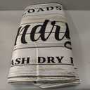 Laundry Room Rug Non Slip Floor mats Farmhouse Large Laundry Rugs for Laundry Runner Room Mat Washer and Dryer Carpet Laundry Room Decor 24x72inch(White)