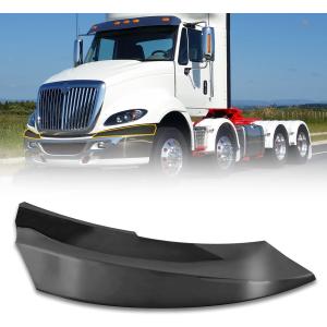 Bumper Corner For International Prostar Semi Truck (Black, right)