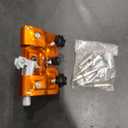 Chainsaw Sharpener Jig Kit Portable Chain Saw Sharpening Tool Universal Hand Crank Chain Saw Blade Sharpener, with 4 Burrs, Gloves & Cleaning Brush for 4"- 22" Saw Chain