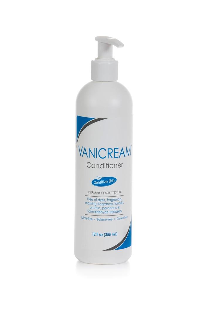 Vanicream Conditioner pH Balanced Mild Formula Effective For All Hair Types and Sensitive Scalps - Free of Fragrance, Lanolin, and Parabens 12 Fl Oz