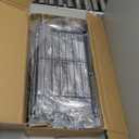 EAGMAK Double Rod Clothing Rack Load 622 LBS, Heavy Duty Clothes Rack for Hanging Clothes, 82.68 inch High Garment Rack with Storage Shelves, Metal Clothing Hanger Closet Wardrobe Organizer (Black)