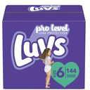 Luvs Pro Level Leak Protection Diapers Size 6 (2 X 144 Count)