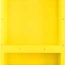 Ready for Tile Waterproof Leak Proof 16" x 20" Bathroom Recessed Shower Niche - Double Bathroom Shelf Organizer Storage for Shampoo & Toiletry Storage - Flush Mount Installation Yellow