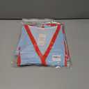 XNC Womens Summer Fall Cross V Neck Short Sleeve Party Long Dresses Red Boho Floral Flowy Split Cocktail Maxi Dress (L)