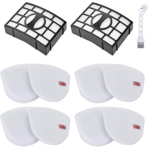 CU530 Filter Replacement for Shark Navigator Lift-Away Vacuum UV725 UV730 & Navigator Zero-M Lift-Away Speed Vacuum ZU560, 2 Post-motor+4 Foam& Felt Filters, Compare to part # XFFK560&XHEPA560