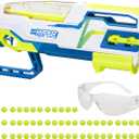 NERF Hyper Bundle, Siege-50 Pump-Action Blaster, Up to 110 FPS Velocity, Eyewear 