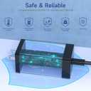 65W USB Type-C Laptop Charger Compatible with Lenovo ThinkPad Yoga MacBook HP Dell Acer 20V 3.25A Power Supply Cord