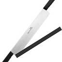 DELFINA 15 Inch Double Handle Cheese Knife with Blade Protector, Stomatal Blade with 5" Plastic Comfortable Handles, Cheese Knife for Cheese,Cakes,Vegetables,Butter,Soaps