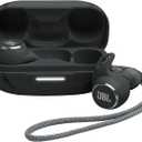 JBL Reflect Aero - True Wireless Noise Cancelling Active Earbuds, 6 mics for Perfect Calls with VoiceAware, Extreme dustproof & Waterproof, Comfortable, Secure fit, 24hr with Fast-Charging (Black)