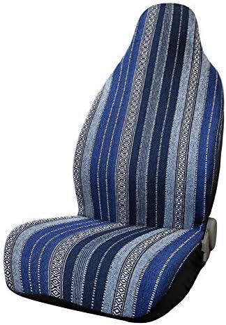 uxcell Universal Baja Seat Cover Universal Durable Bucket Seat Cover for Car SUV Automotive Navy Blue