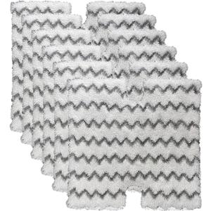 6 Pack Steam Mop Pads for Shark Lift-Away Pro Genius S3973, S3973D, S3973WM, S5002Q, S5003A, S5003D, S5004, S6001W, S6002, S6002C, S6003D, S6003W Touch-Free Dirt Grip Washable Replacement Mop Pads
